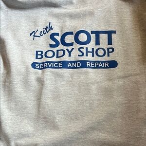 One Tree Hill - Gray hoodie with Blue Print